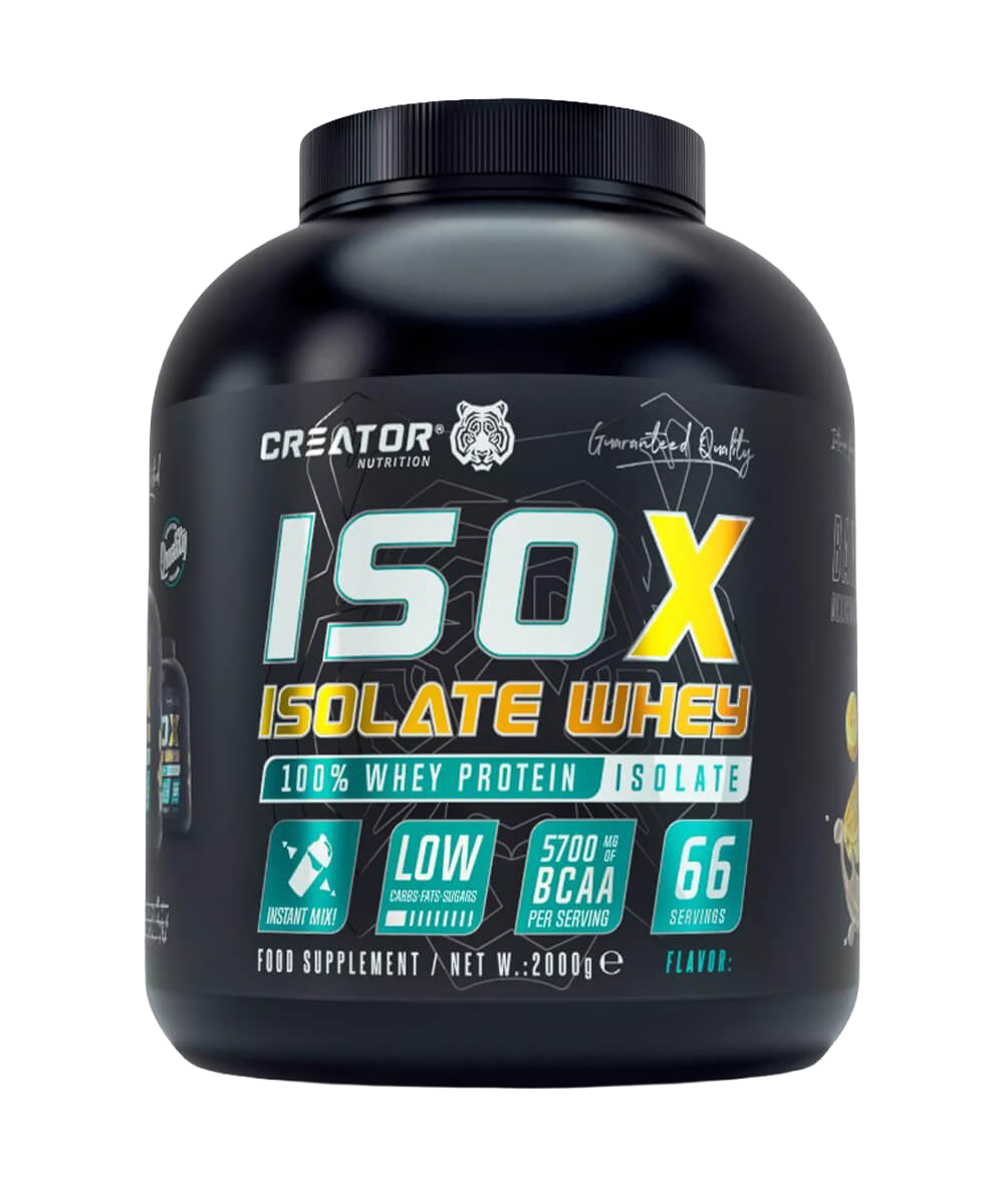 ISOX Whey Isolate - Creator Nutrition | 2kg