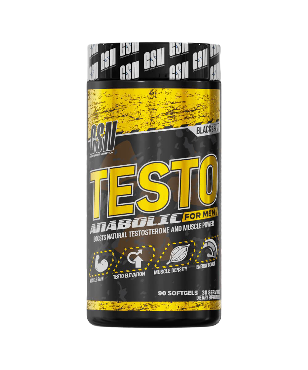 TESTO Anabolic For Men - GSN Black Series | 90 capsules